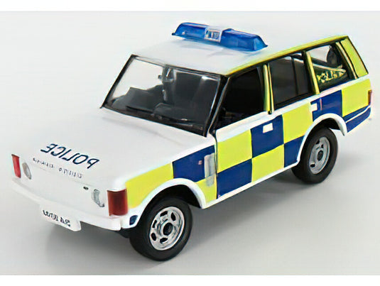 LAND ROVER RANGE ROVER POLICE 1971 BLUE YELLOW/CORGI 1/36ミニカー