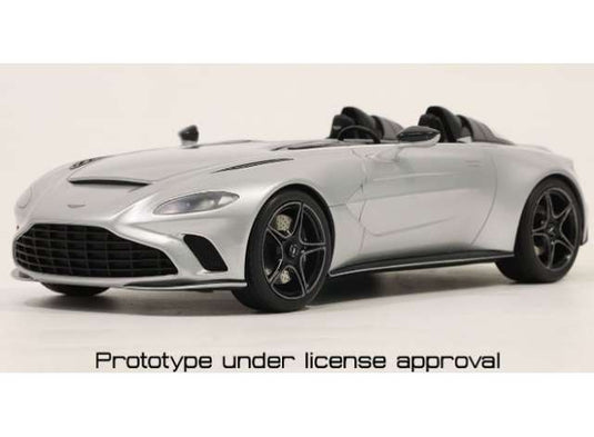 2021 アストンマーティン V12 スピードスター スカイフォール シルバー / GT SPIRIT 1/18 ミニカー