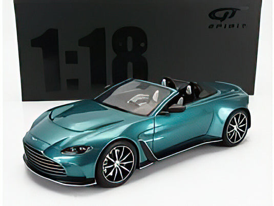 ASTON MARTIN  V12 VANTAGE SPIDER 2023  TAYOS TURQUOISE GREEN/GT SPIRIT 1/18ミニカー
