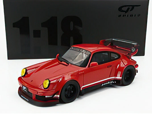 PORSCHE  911 964 RWB PAINKILLER COUPE 2008  INDIAN RED/GT SPIRIT 1/18ミニカー