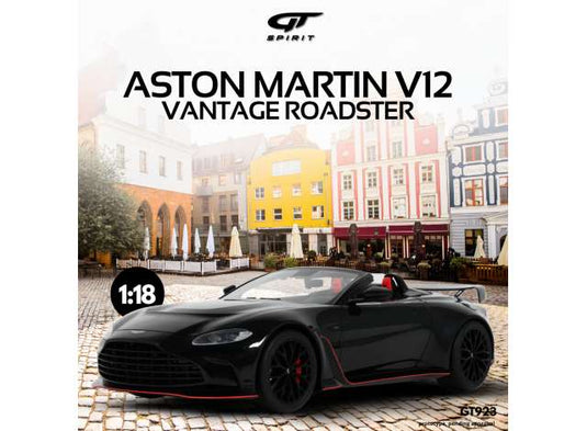 2023 アストンマーティン V12 ヴァンテージ ロードスター オニキスブラック / GT SPIRIT 1/18 ミニカー