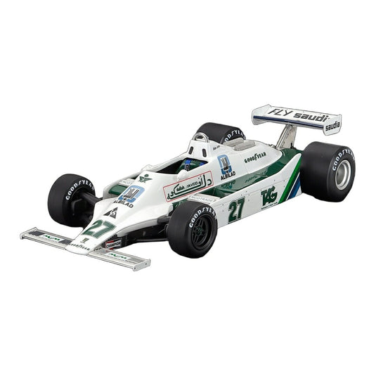 【予約】 Williamsウィリアムズ F1 FW07 Ford #27 Alan Jones 1979年ドイツGP優勝車 ホワイト 限定生産 / GP Replicas 1/18 ミニカー