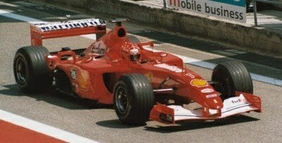 【予約】2026年発売予定Ferrariフェラーリ F1 F2001 N1 ワールドチャンピオン 優勝 モナコGP ドライバー付 2001 ミハエルシューマッハ レッドホワイト / GP-REPLICAS 1/43 ミニカー
