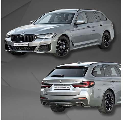 2023 ビーエムダブリュー 530E XDrive M Sport Touring Resin Series グレー/ GT Spirit  1/18 ミニカー