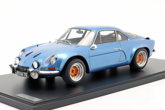Renaultルノー Alpineアルピーヌ A110 1800 クーペ Gr.4 1973 ブルーメタリック / GT SPIRIT 1/8 ミニカー