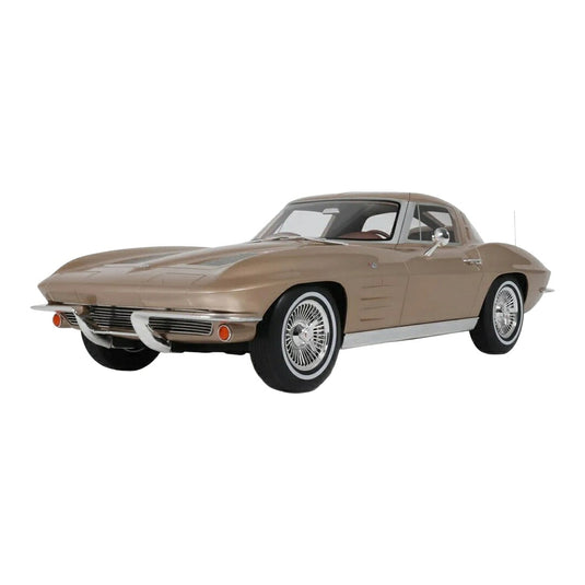 【予約】 Chevroletシボレー Corvetteコルベット C2 クーペ 1963 ブラウンメタリック 限定版 / GT SPIRIT 1/12 ミニカー