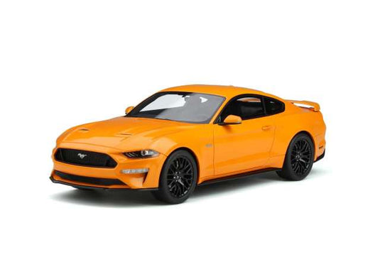2019 Ford Mustang レジンシリーズ orange fury/GT SPIRIT 1/18ミニカー 999台限定
