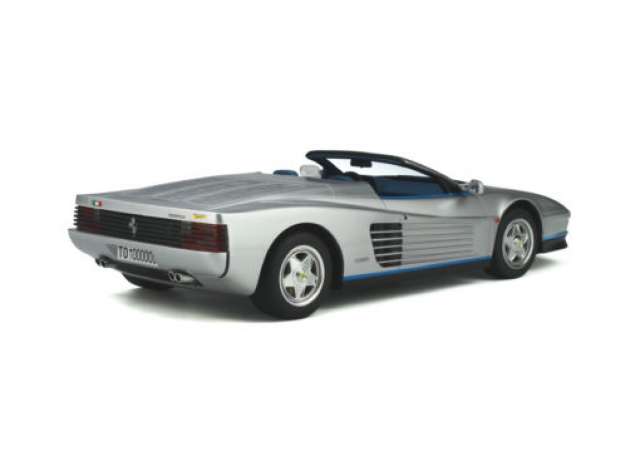 ギャラリービューアに画像をロードする, 1998 Ferrari Testarossa Spyder レジンシリーズ grey/silver/GT SPIRIT 1/12ミニカー
