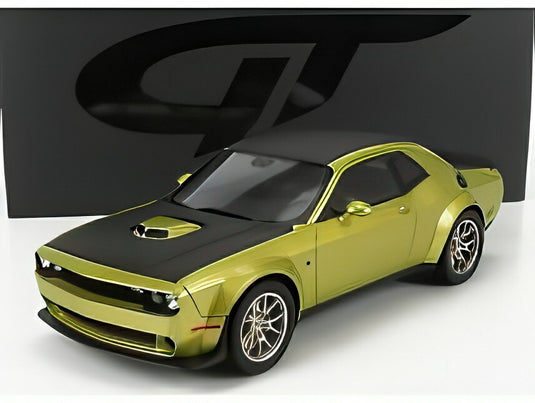 DODGE チャレンジャー R/T スキャットパック 2020 グリーンメタリック/ブラック/ GT SPIRIT 1/18 999台限定ミニカー