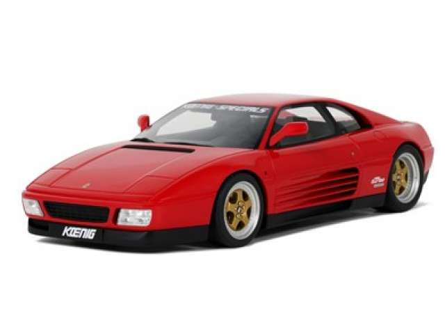 1994 ケーニッヒスペシャル 348 ツインターボ レジンシリーズ レッド/ GT SPIRIT  1/18 ミニカー