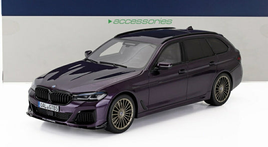 BMW 5シリーズ ALPINA B5 ツーリング SW G31 2023 パープル/ GT SPIRIT 1/18 ミニカー