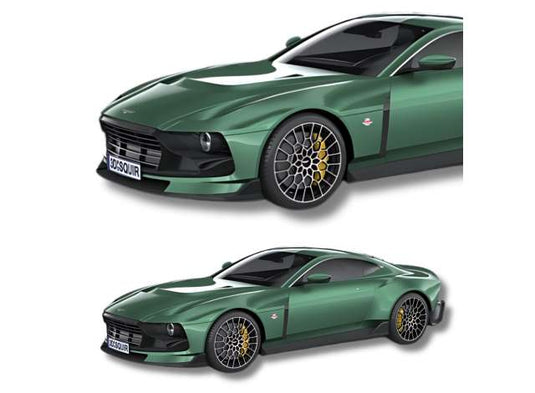 2024 Aston Martin Valour Resin Series、グリーン/ GT SPIRIT 1/18 ミニカー