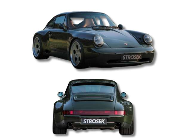 2024 シュトロゼック 911 メガ 30 Jahre レジンシリーズ グリーン/ GT SPIRIT  1/18 ミニカー