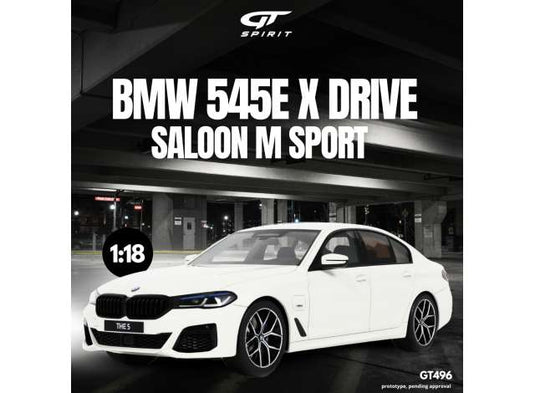 2023 BMW 545E X Drive サルーン M Sport アルパインホワイトIII/ GT Spirit  1/18 ミニカー