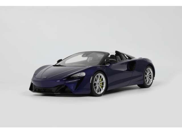 2024 マクラーレン アルトゥーラ レジンシリーズ スパイダーランタナパープル/ GT Spirit  1/18 ミニカー