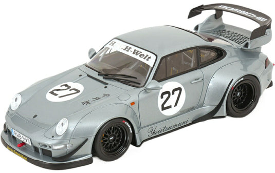 Porsche 911 (993) 2024 シルバーグレーメタリック/ GT SPIRIT 1/18 ミニカー