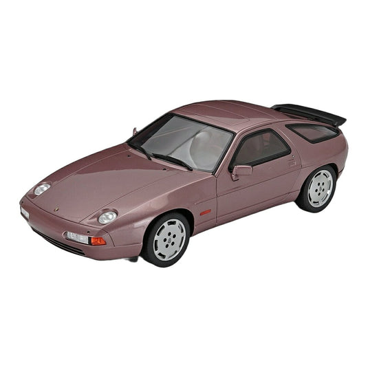 Porscheポルシェ 928 S クーペ 1980 ダークピンクメタリック 限定版 / GT SPIRIT 1/18 ミニカー
