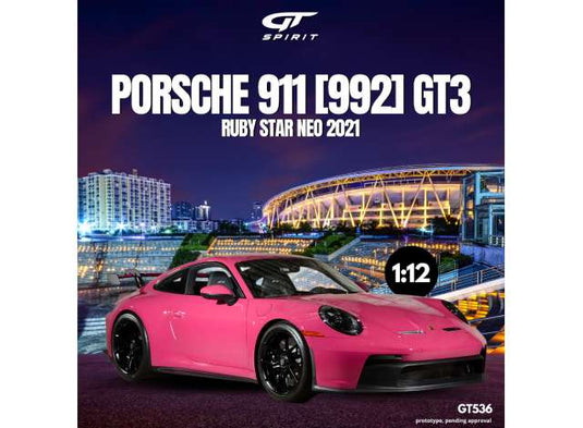 PORSCHE 911 (992) GT3 2021/ GT SPIRIT 1/12 模型