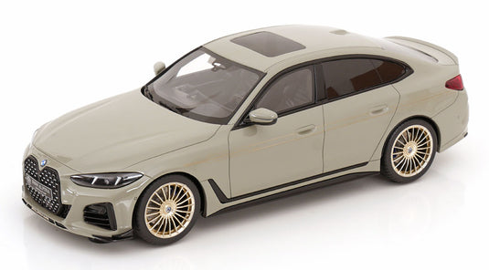BMW Alpinaアルピナ B4 GT 2024 グレー 限定999台 / GT SPIRIT 1/18 ミニカー