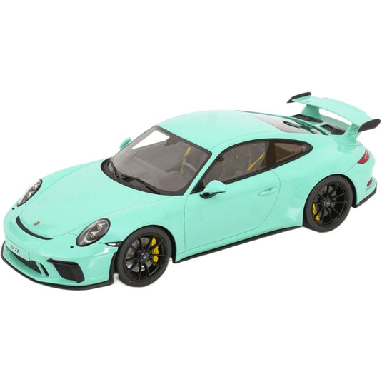 Porscheポルシェ 911 (991 II) GT3 2018 mintgreenミントグリーン 限定999pcs / GT SPIRIT 1/18 ミニカー