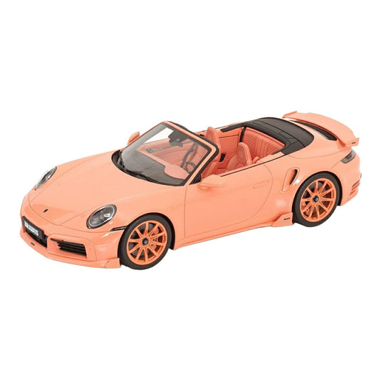 Porscheポルシェ 911 (991) Cabrioカブリオ Turboターボ S Brabus 900 2015 pinkピンク 限定999pcs / GT SPIRIT 1/18 ミニカー