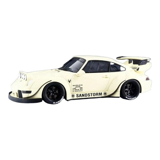 ポルシェ 911 RWB サンドストーム 2023 ホワイト / GT Spirit 1/18 ミニカー