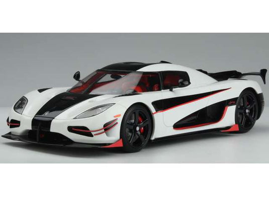 2015 Koenigsegg Agera RS レジンシリーズ アークティックホワイト/GT SPIRIT 1/18ミニカー