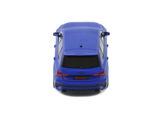 ギャラリービューアに画像をロードする, 2022 Audi RS 3 Sportback Performance Edition レジンシリーズ nogaro blue/GT SPIRIT 1/18ミニカー
