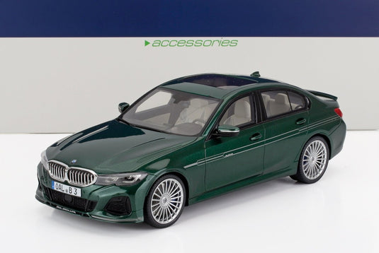 BMW 3シリーズ ALPINA B3 LCI 2022 グリーンメタリック/ GT SPIRIT 1/18 ミニカー