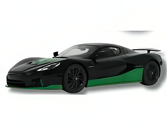【予約】RIMAC NEVERA レコード 2023 ブラックグリーン/ GT SPIRIT 1/18 ミニカー