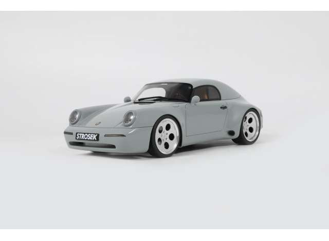 2023 シュトロゼック メガ30 スピードスター スポーツクラシック レジンシリーズ グレー/ GT SPIRIT  1/18 ミニカー