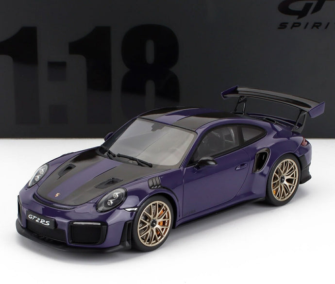 【予約】PORSCHE 911 991.2 GT2 RS クーペ 2021 ウルトラバイオレット 999台限定/ GT SPIRIT 1/18 ミニカー