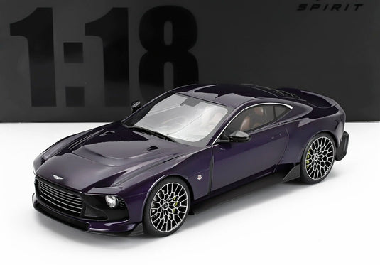 アストンマーティン ヴァラー 2023年 パープル / GT SPIRIT 1/18 ミニカー