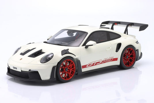 Porscheポルシェ 911 992 GT3 RS 2022 Tribute Carrera RS ホワイト レッド / GT SPIRIT 1/12 ミニカー