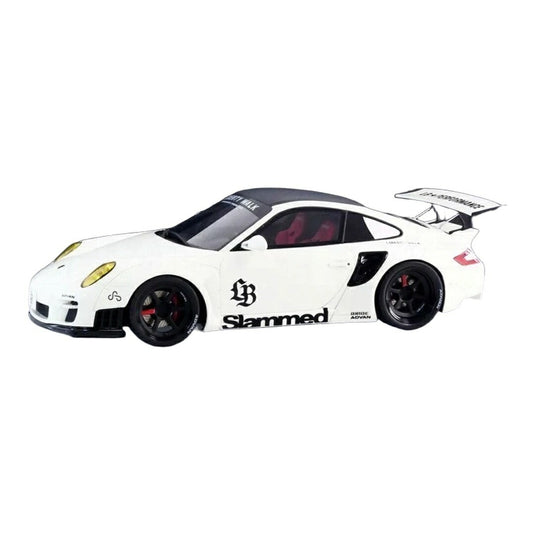 ポルシェ 911 LBワークス ターボ 2024 ホワイト / GT Spirit 1/18 ミニカー