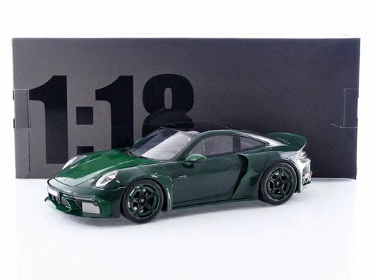 ポルシェ 911 ターボ S ブラバス 900 ロケットR 2024 グリーン / GT Spirit 1/18 ミニカー