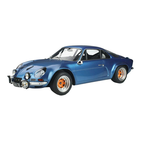 Renaultルノー Alpineアルピーヌ A110 1800 Gr.4 1973 bluemetallicブルーメタリック 限定199pcs / GT SPIRIT 1/8 ミニカー