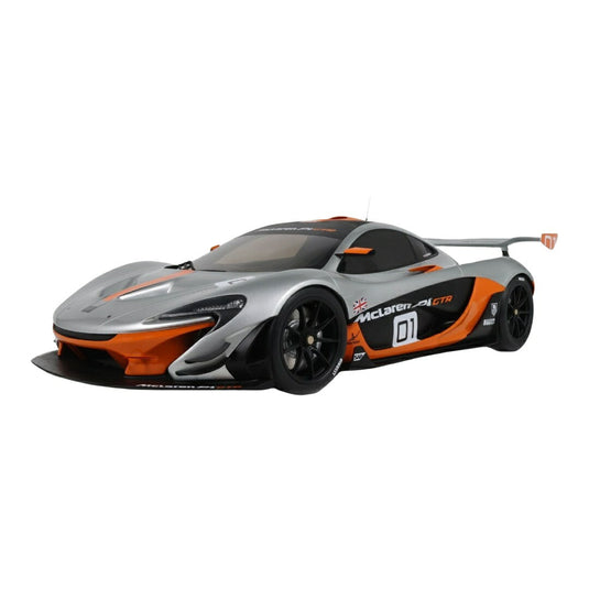 【予約】2026年発売予定 McLarenマクラーレン P1 GTR Pebble Beachペブルビーチ 2015 グレー オレンジ / GT SPIRIT 1/8 ミニカー