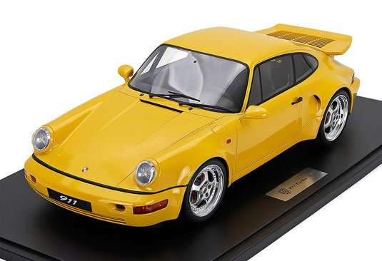Porscheポルシェ 911 (964) Turboターボ S 1994 イエロー / GT Spirit 1/8 ミニカー