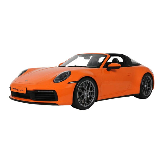 【予約】2026年発売予定 Porscheポルシェ 911 992 Targaタルガ 4S 2022 オレンジ / GT SPIRIT 1/8 ミニカー