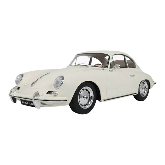 【予約】2026年発売予定 Porscheポルシェ 356B 1600 クーペ 1962 アイボリー ショーケース付き EU圏内配送限定 / GT SPIRIT 1/8 ミニカー