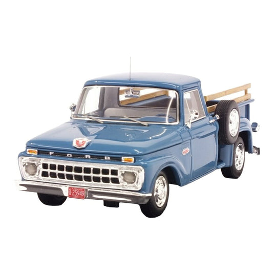 Fordフォード F100 ステップサイド ラスティバージョン 1965 ブルー / GOLDVARG 1/43 ミニカー