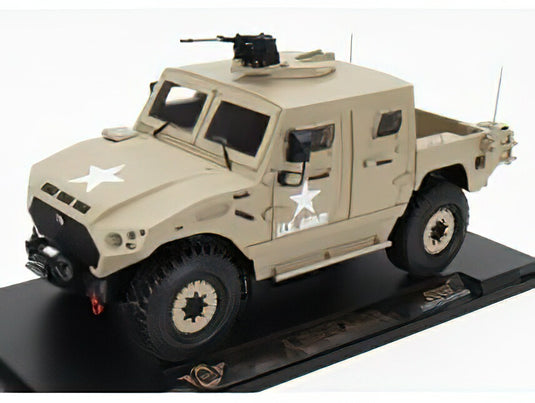 GAZ - NIMR AJBAN 440A INFANTRY MOBILITY VEHICLE 2006 - MILITARY SAND/GOLDEN WHEEL MODELS 1/16模型モデルキット