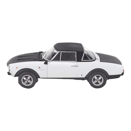 Fiatフィアット 124 Abarthアバルト ラリー 1972 ホワイト/ブラック アバルトコレクション / EDICOLA 1/24 ミニカー