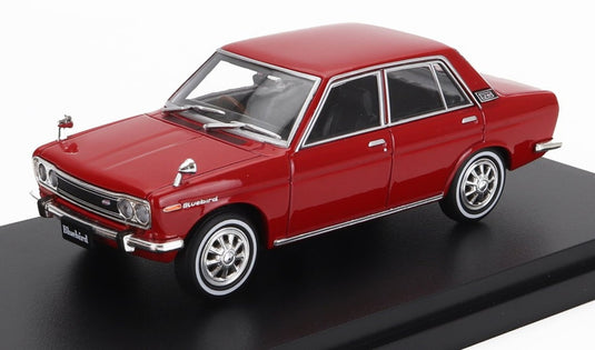 Datsunダットサン Bluebirdブルーバード 1600 SSS (PS10) 1969 レッド / EDICOLA 1/43 ミニカー