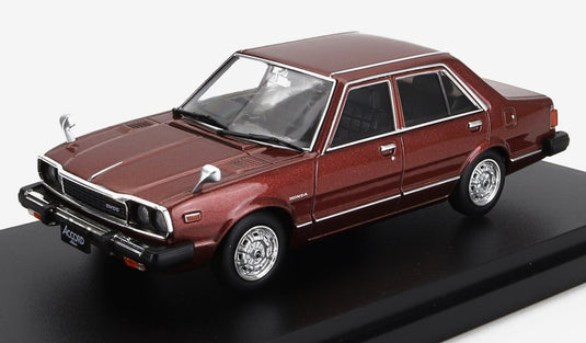 Hondaホンダ Accordアコード Saloonサルーン (EXL) 1977 コッパーメタリック / EDICOLA 1/43 ミニカー