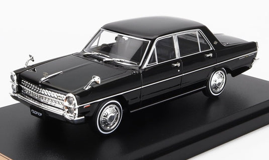 Nissanニッサン Gloriaグロリア Super Deluxeスーパーデラックス (PA30) 1967 ブラック / EDICOLA 1/43 ミニカー