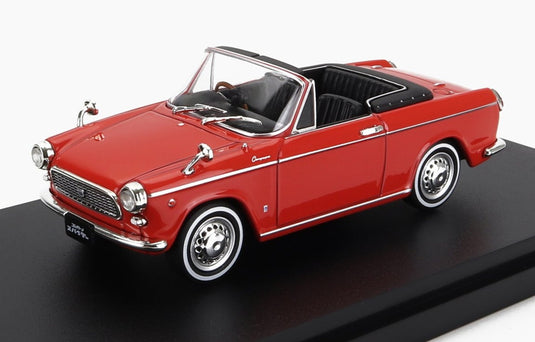 Daihatsuダイハツ Compagnoコンパーノ Spiderスパイダー Openオープン (F40K) 1965 レッド / EDICOLA 1/43 ミニカー