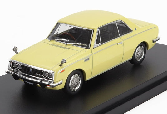 Toyotaトヨタ 1600GT (RT55) 1967 イエロー / EDICOLA 1/43 ミニカー