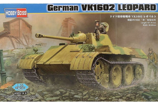 German VK1602 LEOPARD モデルキット/ HobbyBoss 1/35 模型